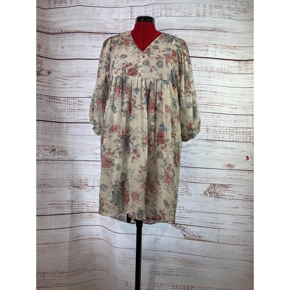 Vintage‎ Inspired Umgee Floral Dress - Picture 4 of 7